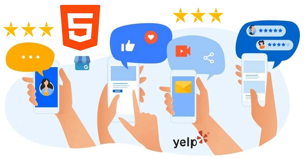How To Add Yelp Reviews Widget On HTML Website?